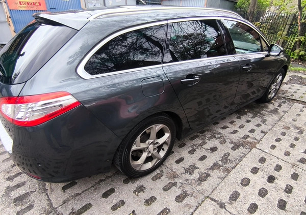 Peugeot 508 cena 46000 przebieg: 206000, rok produkcji 2015 z Gdańsk małe 56